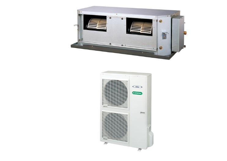 TheSmartHVAC O General Ductable AC 5.4, 7.05, 10.5, 12.7, 16.5, 24.2 Tons (TR)