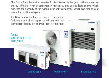 Blue Star Inverter Ducted System