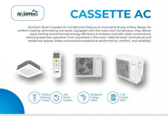 Dunham Bush cassette air conditioner