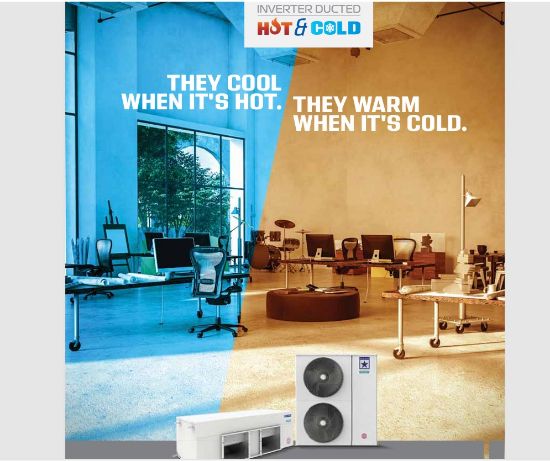 Bluestar Ductable AC Hot and Cold